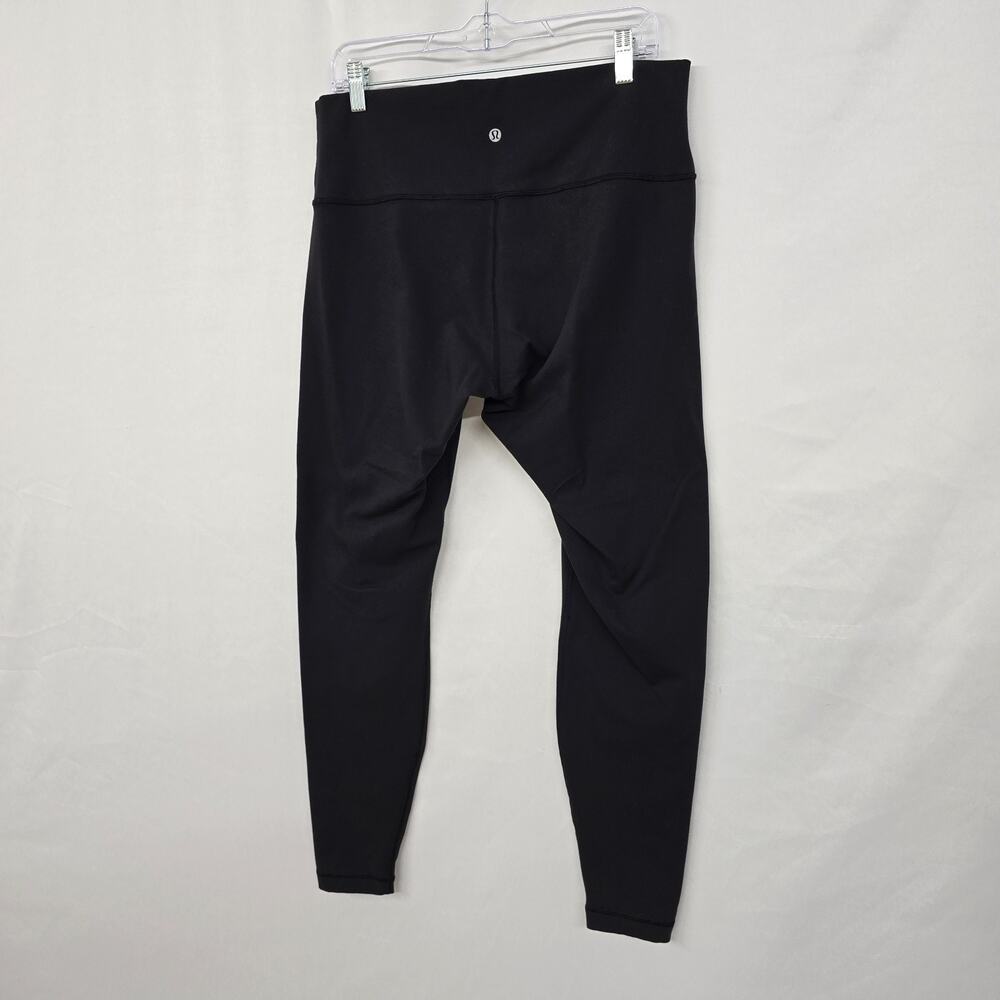 Lululemon Wunder Under High Rise Tight Full on Luon 28" Women's 14 Black - Picture 7 of 16
